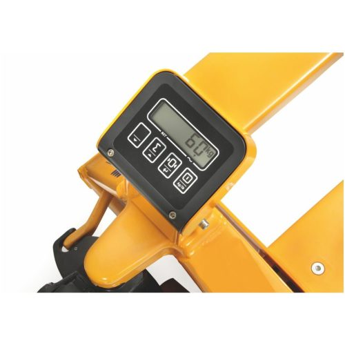 Villás emelőkocsi mérleggel  2000 kg