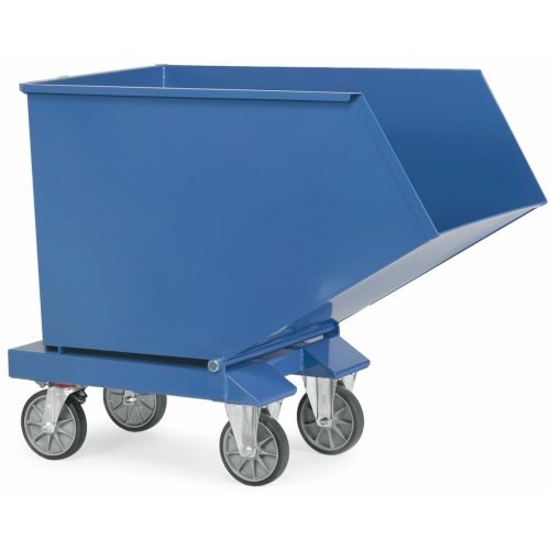 Fetra Vályús billencs RAL 5007 leeresztő csappal 450 l