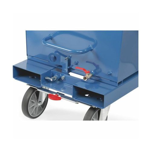 Fetra Vályús billencs RAL 5007 leeresztő csappal 600 l