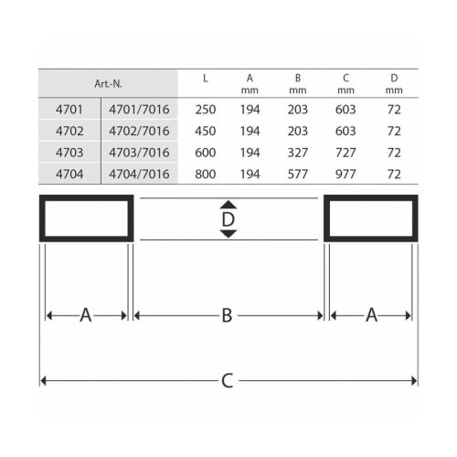 Fetra Vályús billencs RAL 7016 leeresztő csappal 250 l