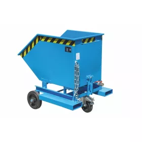 Forgácstartó kocsi perforált lemez betéttel 250 l