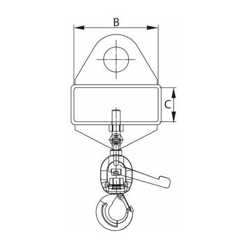 Teheremelő horog 1/1