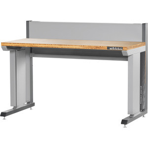 Workstation eLevel+ bambusz munkalappal 1500/2 mm