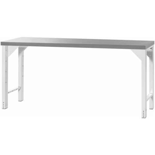 Garant GridLine Vario Basic munkapad, magasság 950 mm, sötét Eluplan munkalap 2000 mm