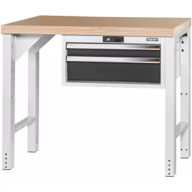   Garant GridLine Vario munkapad 24G házzal, magasság 850 mm, bükk-multiplex munkalap 1000/2 mm