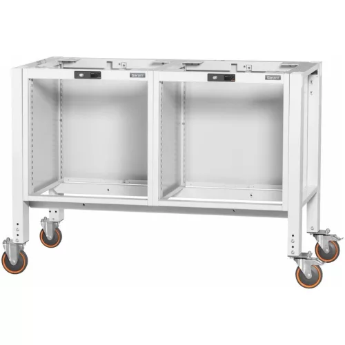 Garant GridLine Merevítő lábrésszel és kerekekkel Ready-to-go munkapadhoz Magasság 850 mm 1200/2 mm