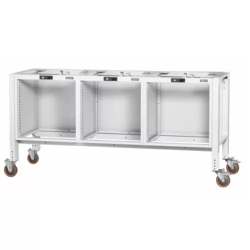 Garant GridLine Merevítő lábrésszel és kerekekkel Ready-to-go munkapadhoz Magasság 850 mm 1800/3 mm