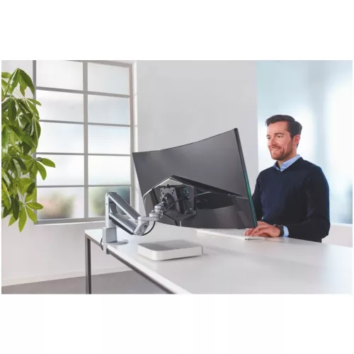 Asztallapra szerelhető monitorkar nagy/nehéz monitorokhoz  1