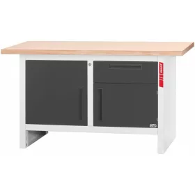 Munkapad 1 fiókkal és 2 szárnyas ajtóval  1500 mm