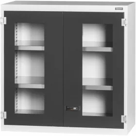   Garant GridLine Felső szekrény ablakos szárnyas ajtókkal 1000 mm