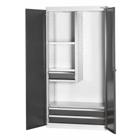   Garant GridLine Alsó szekrény válaszfallal és fiókokkal lemezes szárnyas ajtókkal 2000-1