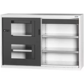   Garant GridLine Alsó szekrény fiókkal, ablakos tolóajtókkal 1000 mm