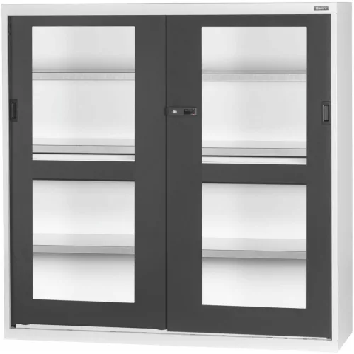 Garant GridLine Alsó szekrény fiókkal, ablakos tolóajtókkal 1500 mm