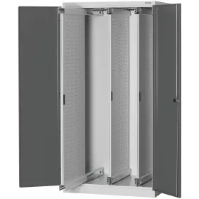   Perforált falas függőleges szekrény lemezes szárnyas ajtókkal 2000 mm