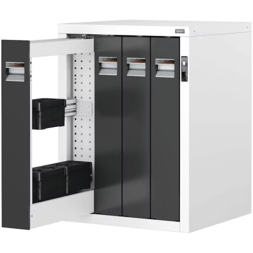 Garant GridLine Függőleges szekrény, szélesség 30G, 4 lebegő fiók 6G 1000 mm