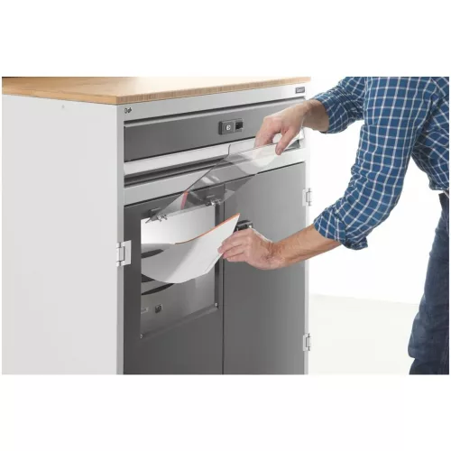 Garant GridLine Számítógépes munkaállomás nyomtatófedéllel DE