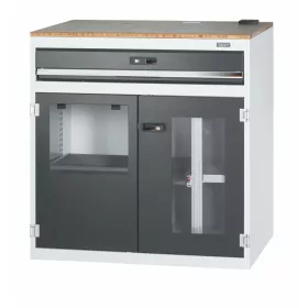   Garant GridLine Számítógépes munkaállomás nyomtatófedéllel CH