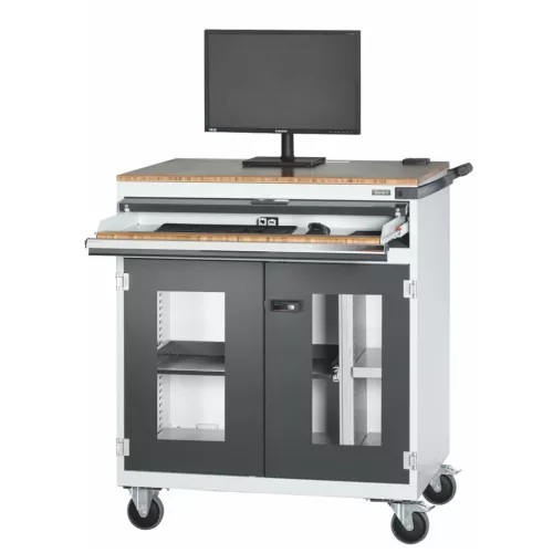 Garant GridLine Számítógépes munkaállomás gurítható CH