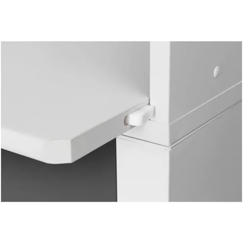 Office Station kompletten, szárnyas ajtó nyomtatófedéllel, 3 fiókkal  DE