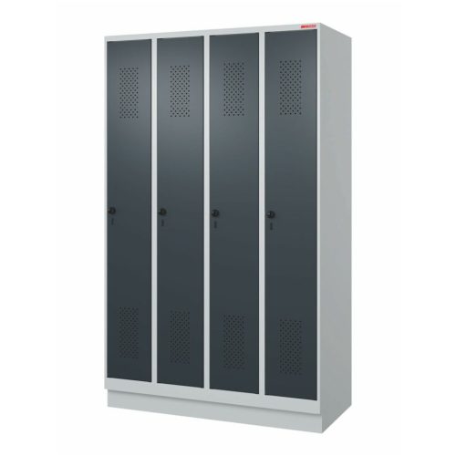 Holex Öltözőszekrény lábazattal és biztonsági forgóreteszes zárral 4
