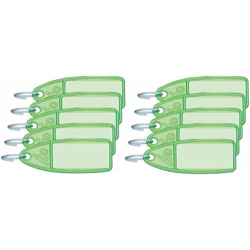 Garant Kulcscímke készlet, 10 darabos GREEN