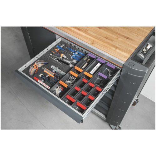 Garant GridLine Címketartó készlet, piros 10 darabos 3