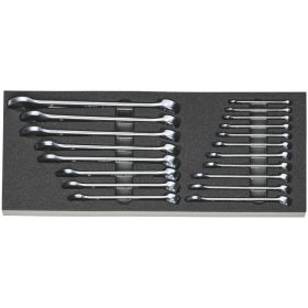 Csillag-villáskulcs készlet  19