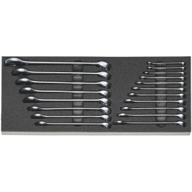 Csillag-villáskulcs készlet  19