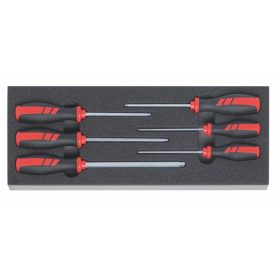 Gömbvégű hatszögcsavarhúzó készlet  6