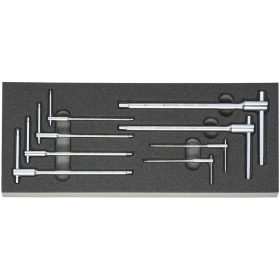 3 végű hatszögkulcs készlet  8