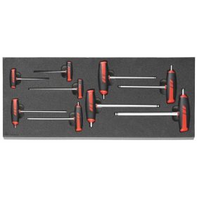 Hatszögkulcs készlet keresztmarkolattal  9