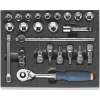 Dugókulcs készlet 3/8 col  24