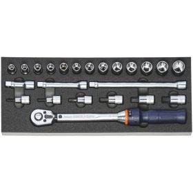 Nyomatékkulcs készlet 120 Nm 1/2 col  23