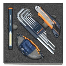 Hatszögkulcs és műhelykiegészítő készlet  12