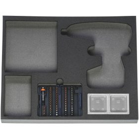 Univerzális akkus csavarozó készlet  62