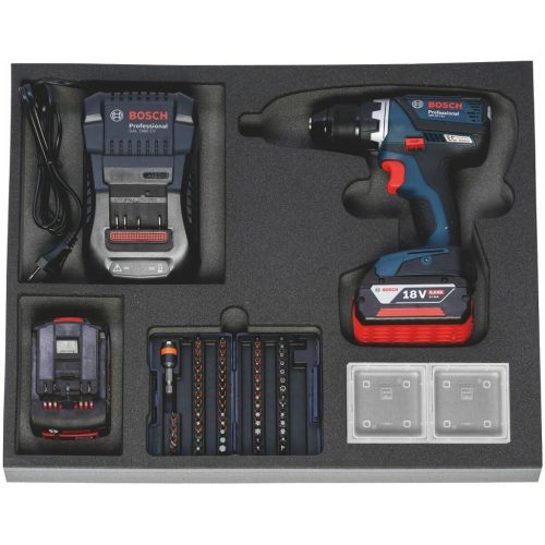 Univerzális akkus csavarozó készlet  62