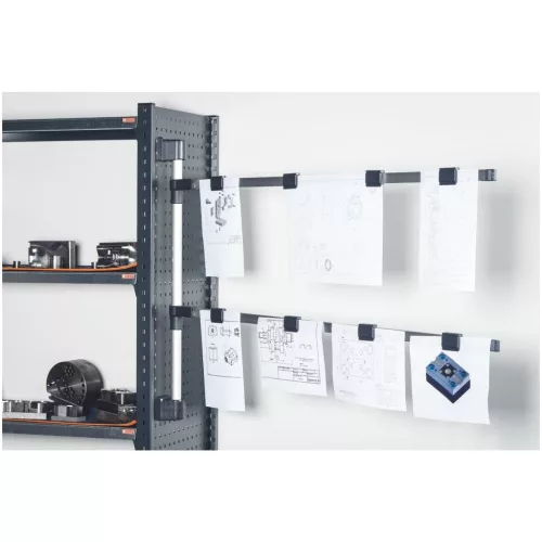 Garant EasyFix Perforált falra rögzíthető kihajtható Easyfix rajztartó A0