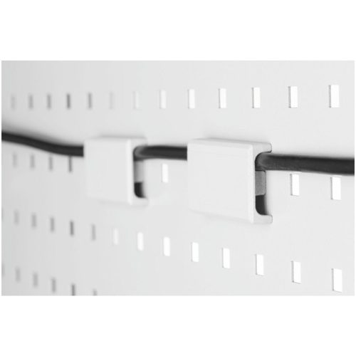 Garant EasyFix Easyfix feliratozható klipsz kábelvezetővel, 10 darabos készlet. BLACK