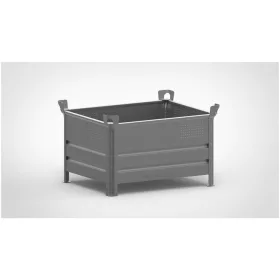   Szállító- és egymásra helyezhető ládák fix falakkal 1000X800 mm