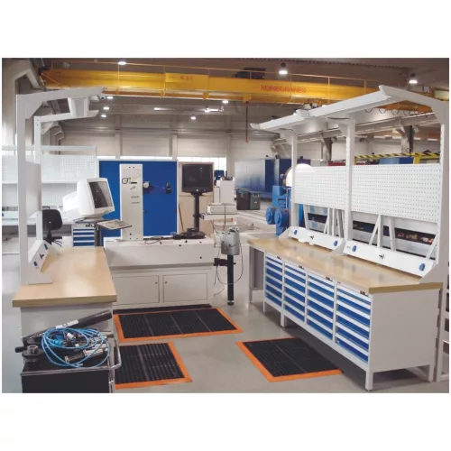 Nitrilgumi padlószőnyeg, nyitott, biztonsági szegéllyel 97X163 cm