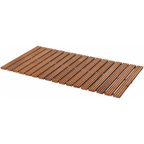 Impregnált biztonsági fa járórács, 1×élletöréssel és kétszeres fellépő profillal / széles oldal 150 cm