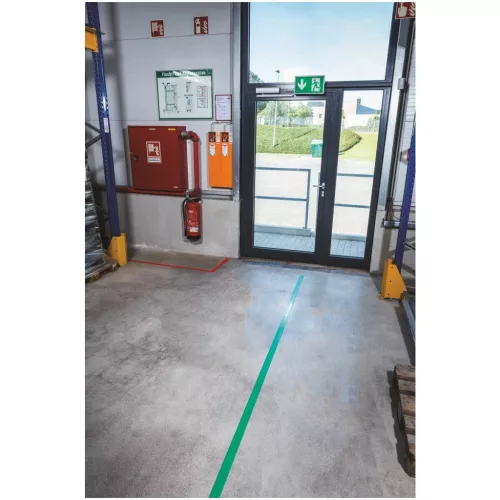 Durable Csúszásgátló padlójelölő szalag Vastagság 1,2 mm GREEN