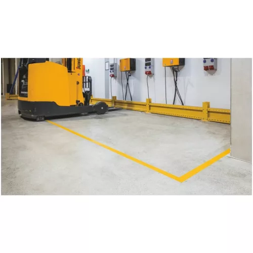 Durable Csúszásgátló padlójelölő szalag Vastagság 0,5 mm YELLOW