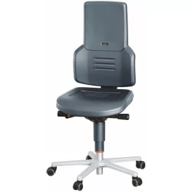 Munka forgószék, habszivacs, kerekekkel, alacsony