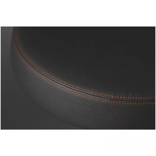 Munka forgószék, műbőr, talpakkal, alacsony