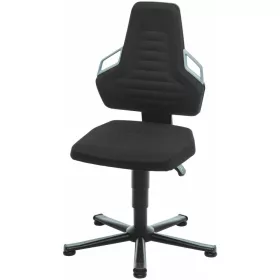   Bimos Munka forgószék, szövetkárpit, talpakkal, alacsony BLACK