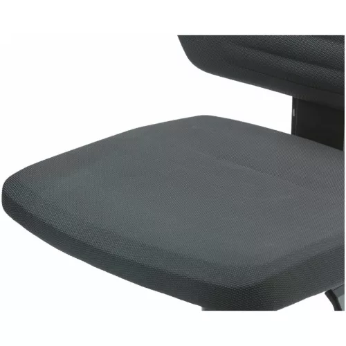 Munka forgószék, Supertec, talpakkal, alacsony BLACK