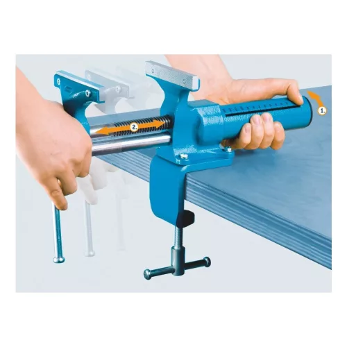 Párhuzamsatu „Heuer-Compact“ gyorsállítással 120 mm