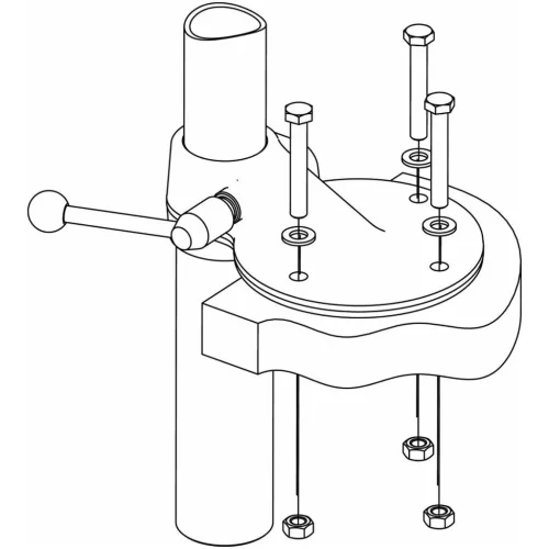 Garant Magasságállító a 967260 sz. satuhoz 150