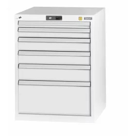  Garant GridLine ESD szerszámszekrény kompletten fiókokkal 800/6